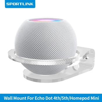 SPORTLINK Настенная Подставка-Вешалка для Echo Pop HomePod Mini Alexa Echo Dot 5th 4th 3rd Gen Держатель Динамика Компактный Кронштейн